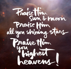 Psalm 148 #anchor Glory to God