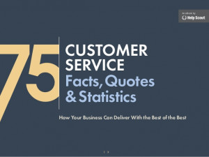 An eBook by75 Customer Service Facts,Quotes & Statistics How Your ...