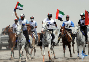 The UAE riders