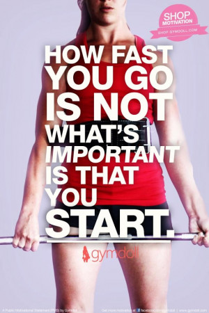 ... started and staying committed to your workout. You won't regret it