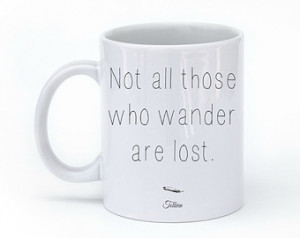 Tolkien Mug - Quote Mug - Literary Gift - Literary Mug - Book Quotes ...