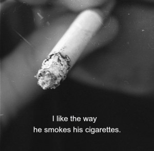 black and white, quote, smoke, text, cagarettes