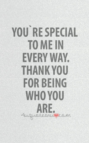 You Are Special Quotes and Sayings