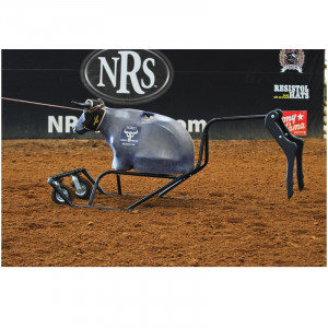 ... Team Roping / Rope Rite Sled Roping Dummy with Front Wheels (Item #RR