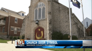 Kentucky Catholic church paints ن on door in solidarity with ...