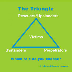 holocaust museum houston s lesson of the triangle illustrates the