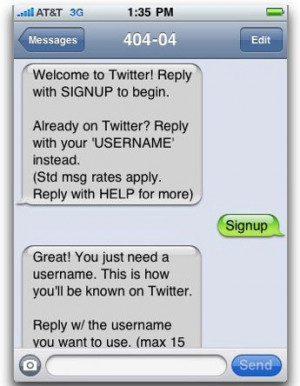 Next, Twitter will ask you to pick a username. Your username must ...