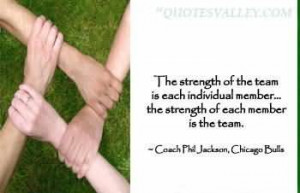 The Strength Of The Team Is Each Individual Member