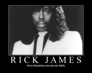 Bobby Brown influenced by Rick James