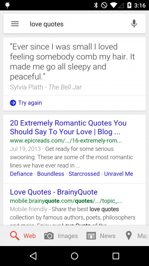 Google Gets Romantic, Sits Behind You, And Whispers Love Quotes In ...