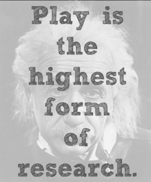 ve been using this Einstein quote a lot lately: