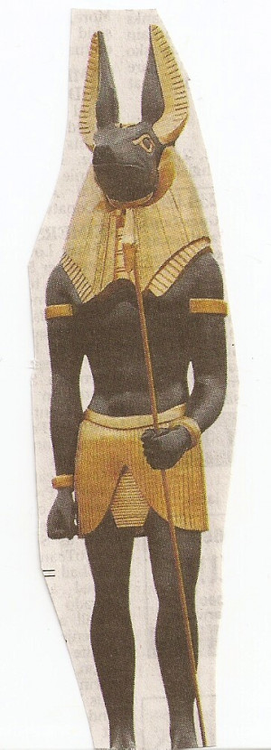 Anubis God Death Statue