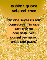 Self Reliance Quotes Buddha quotes - self reliance