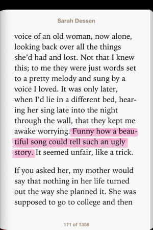 This Lullaby by Sarah Dessen