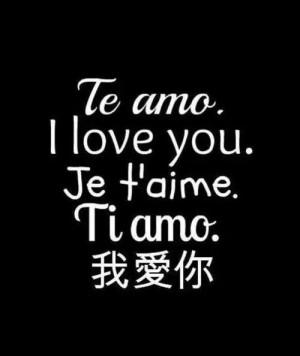 ... , italiano, italy, quote, quotes, spanish, te amo, ti amo, je t'aime