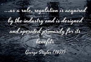 George Stigler on the demand and supply of regulation
