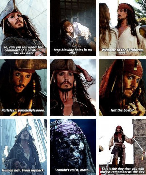Captain Jack Sparrow love him!! I especially think the fandom can ...