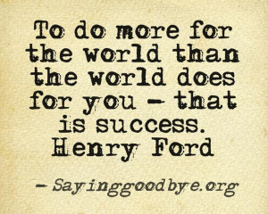 Give back #Ford #Quote