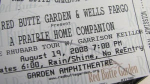 Tickets for Prairie Home Companion: The Rhubarb Tour