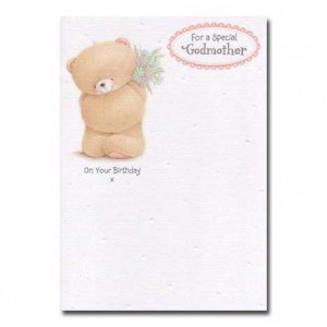 For Godmother Birthday Card