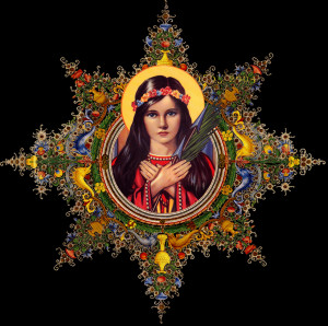 Hail, O Holy Saint Philomena, my dear patroness. As my advocate with ...