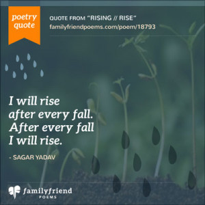 will rise and rise i will rise after every fall after every fall i ...