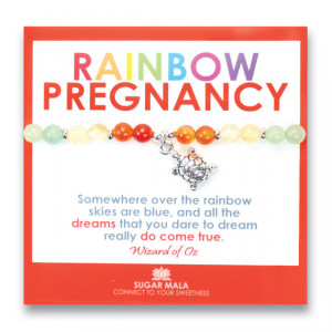 Rainbow Pregnancy Bracelet, Miscarriage Protection, Inspirational ...