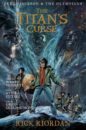 ... Rick Riordan reveals ‘The Titan’s Curse’ graphic novel cover