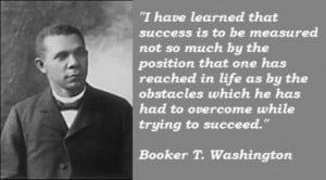 Booker T. Washington: Model Christian & American