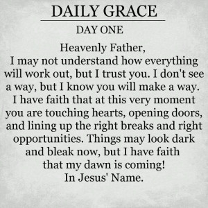 Daily Grace, Heavens Father'S, Prayer, Inspiration, Quotes, Amenities ...
