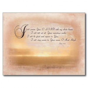sunset_psalms_inspirational_bible_verses_postcard ...