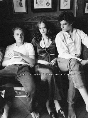 ... : Bernardo Bertolucci Stars: Michael Pitt, Louis Garrel and Eva Green