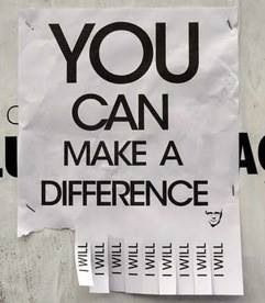 you can make a difference - cool quote