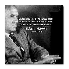 Exploration: Edwin Hubble Tile Coaster