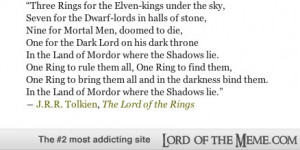 Tolkien, The Lord of the Rings