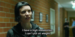 have a high metabolism I can't put on weight - The Girl with the ...