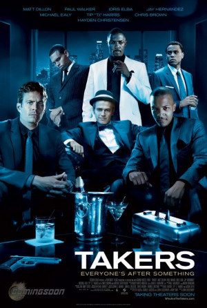 TAKERS' MOVIE POSTER & TRAILER