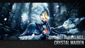 Crystal Maiden - DotA 2 HD Wallpaper 1920x1080