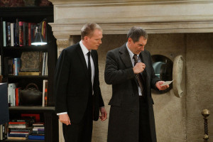 Paul Bettany and Timothy Dalton in 