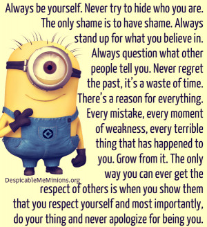 Minion Quotes