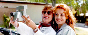 Thelma y Louise, las mujeres que inventaron el “selfie”