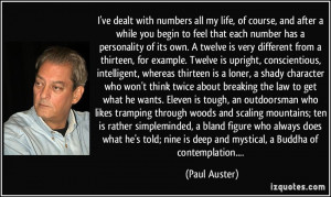 More Paul Auster Quotes