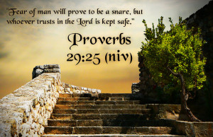 Bible Verses On Fear Proverbs