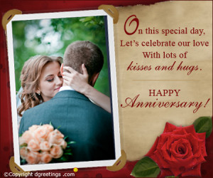On your anniversary, I wish that your marriage is blessed with ...