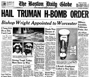 Truman orders H-Bomb