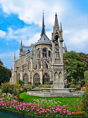 where is this place cathedral paris bridge fares