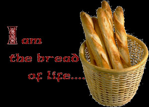am the bread of life: he that cometh to me shall never hunger; and ...