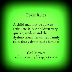 Dysfunctional Family Rules