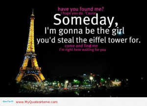 More like this: eiffel tower , towers and love .