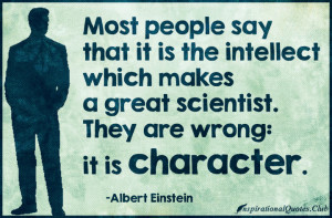 ... , science, wrong, mistake, science, character, Albert Einstein